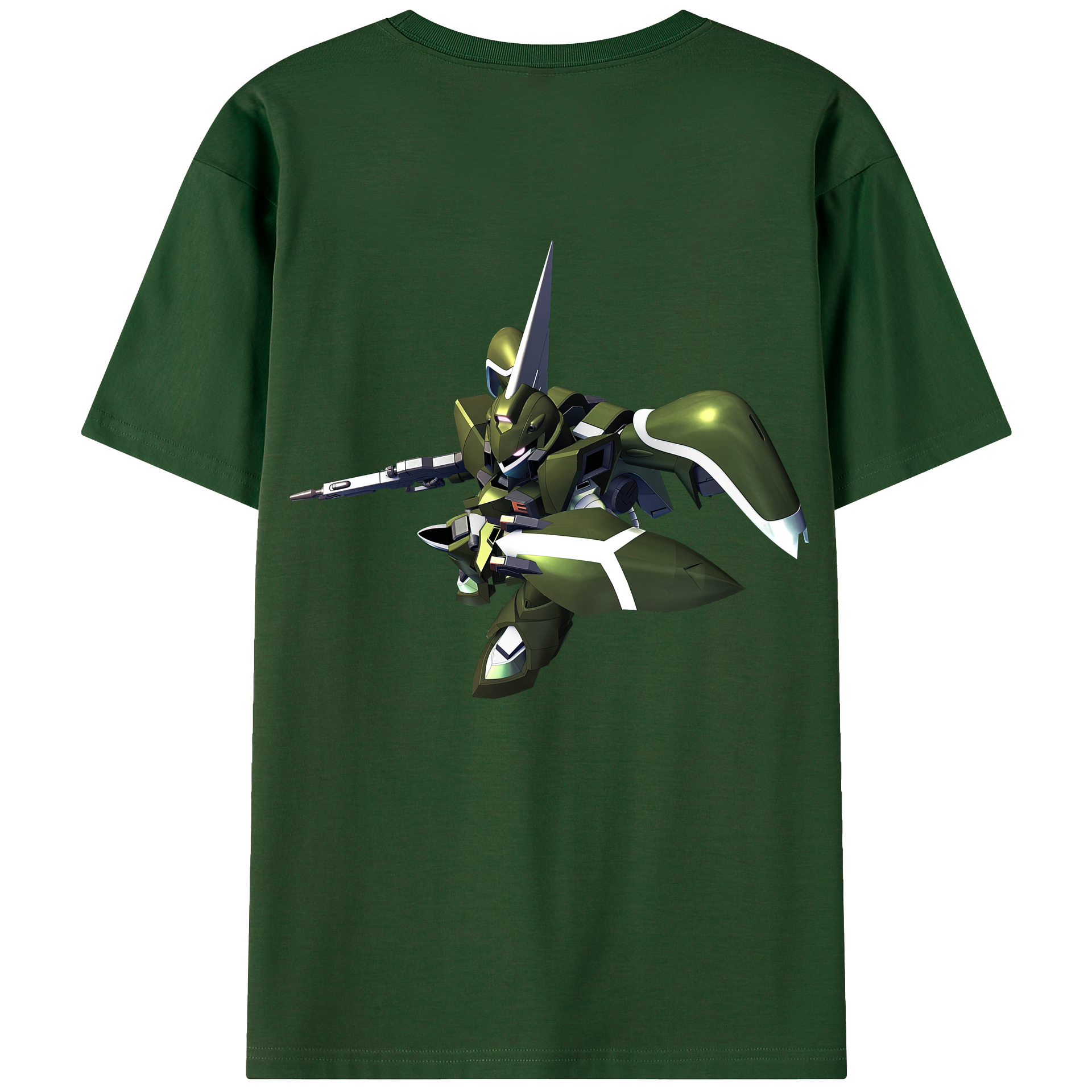 （画像用） 機動戦士ガンダム Mobile Suit Gundam 綿100％半袖Tシャツ（背面プリント）
